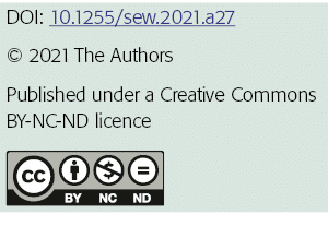 DOI: 10 1255 sew 2021 a27   2021 The Authors Published under a Creative Commons BY-NC-ND licence  