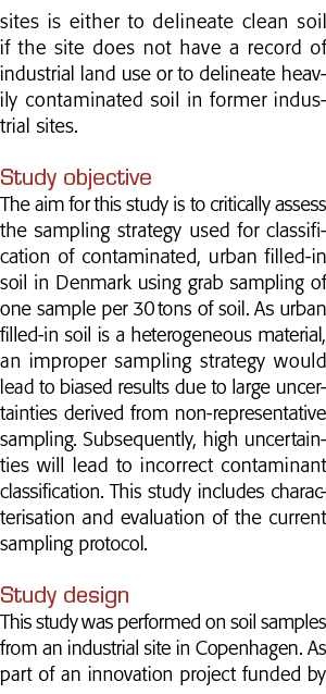 sites is either to delineate clean soil if the site does not have a record of industrial land use or to delineate hea   