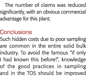 The number of claims was reduced significantly, with an obvious commercial advantage for this plant  Conclusions Such   