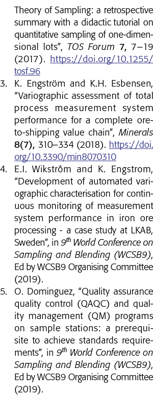 Theory of Sampling: a retrospective summary with a didactic tutorial on quantitative sampling of one-dimensional lots   