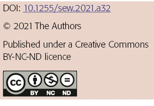 DOI: 10 1255 sew 2021 a32   2021 The Authors Published under a Creative Commons BY-NC-ND licence  