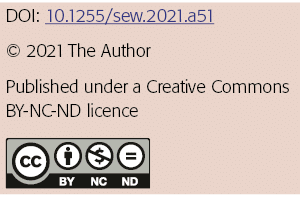 DOI: 10 1255 sew 2021 a51   2021 The Author Published under a Creative Commons BY-NC-ND licence  