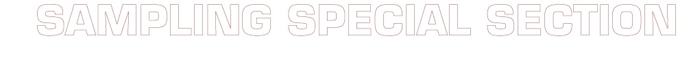 Sampling Special Section