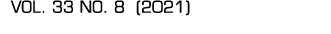  VOL  33 NO  8 (2021)