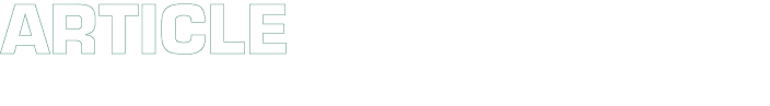 ARTICLE