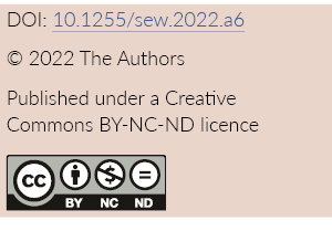 DOI: 10 1255 sew 2022 a6   2022 The Authors Published under a Creative  Commons BY-NC-ND licence  