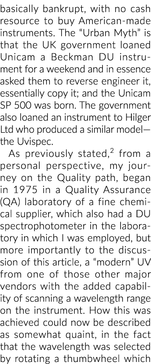 basically bankrupt, with no cash resource to buy American-made instruments  The  Urban Myth  is that the UK governmen   
