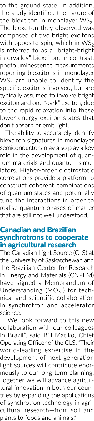 to the ground state  In addition, the study identified the nature of the biexciton in monolayer WS2  The biexciton th   