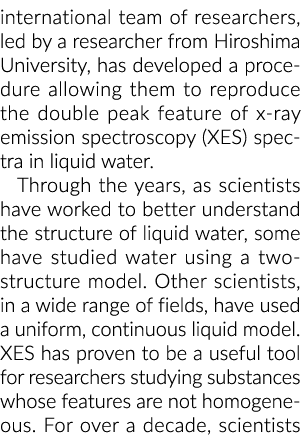 international team of researchers, led by a researcher from Hiroshima University, has developed a procedure allowing    