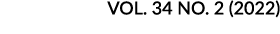  VOL  34 NO  2 (2022)