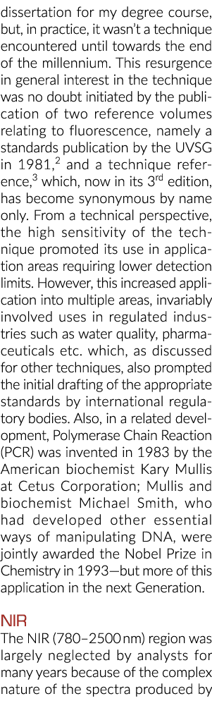 dissertation for my degree course, but, in practice, it wasn t a technique encountered until towards the end of the m   