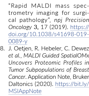  Rapid MALDI mass spectrometry imaging for surgical pathology , npj Precision Oncology 3, 17 (2019)  https:  doi org    