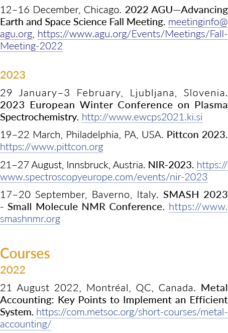 12 16 December, Chicago  2022 AGU—Advancing Earth and Space Science Fall Meeting  meetinginfo agu org, https:  www ag   