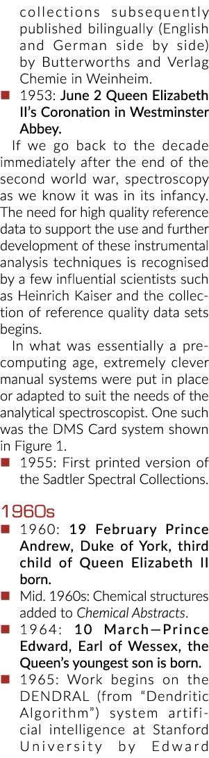 collections subsequently published bilingually (English and German side by side) by Butterworths and Verlag Chemie in   