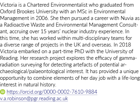 Victoria is a Chartered Environmentalist who graduated from Oxford Brookes University with an MSc in Environmental Ma...