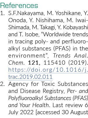 References 1. S.F.Nakayama, M. Yoshikane, Y. Onoda, Y. Nishihama, M. Iwai-Shimada, M. Takagi, Y. Kobayashi and T. Iso...