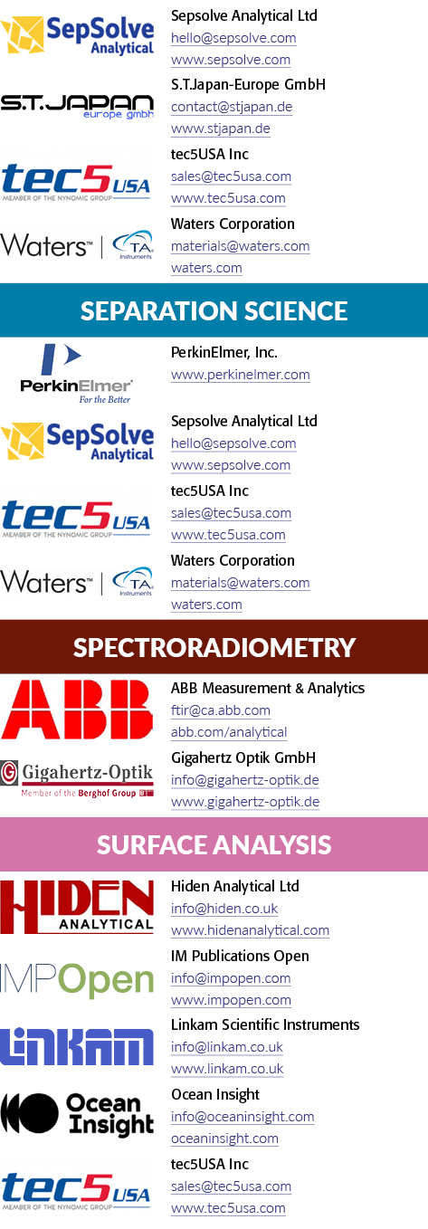 [object Rectangle],Sepsolve Analytical Ltd hello@sepsolve.com www.sepsolve.com,[object Rectangle],S.T.Japan-Europe Gm...