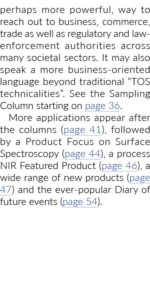 perhaps more powerful, way to reach out to business, commerce, trade as well as regulatory and law enforcement author...