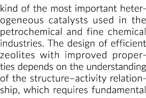 kind of the most important heterogeneous catalysts used in the petrochemical and fine chemical industries. The design...