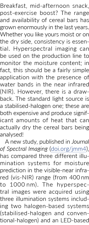 Breakfast, mid afternoon snack, post exercise boost? The range and availability of cereal bars has grown enormously i...