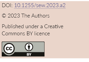 DOI: 10.1255/sew.2023.a2 © 2023 The Authors Published under a Creative ­Commons BY licence ￼