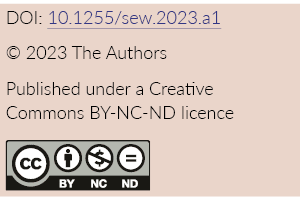 DOI: 10.1255/sew.2023.a1 © 2023 The Authors Published under a Creative ­Commons BY NC ND licence ￼
