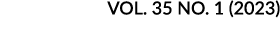  VOL. 35 NO. 1 (2023)