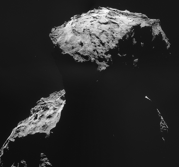 Photo of Philae's initial touchdown site