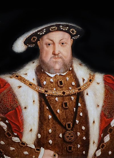 Photo of painting of Henry VIII