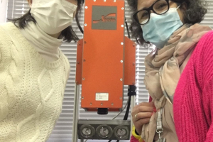 Photo of Cristina Malegori and Sahra Talamo