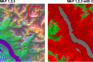 Processed hyperspectral images