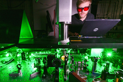 Ultrafast spectroscopy laboratory