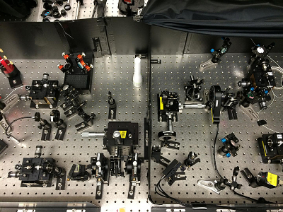 The interferometer developed at Moscow State University. Credit: Elizaveta Melik-Gaikazyan