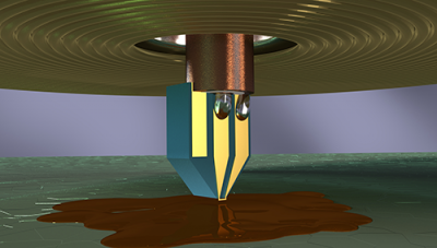 Miniature ESR probe. Credit: NIST Miniature ESR probe. Credit: NIST