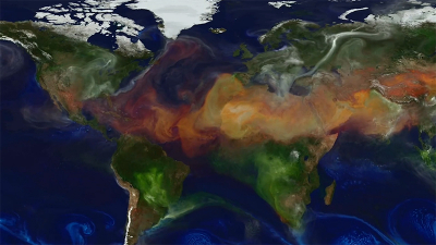 NASA remote sensing satellites will help Cornell University faculty members Katie Gold, assistant professor of plant pathology, and Natalie Mahowald, professor of Earth and atmospheric sciences, study the effects of soil-borne plant pathogens which can travel in dust clouds from Africa to the Western Hemisphere. Credit: John Munson/Cornell University
