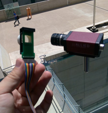 Comparison of new camera and current model.