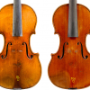 Photo of two violins used in the investigation